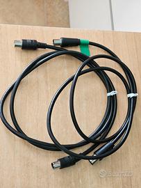 2 cavi antenna TV segnale