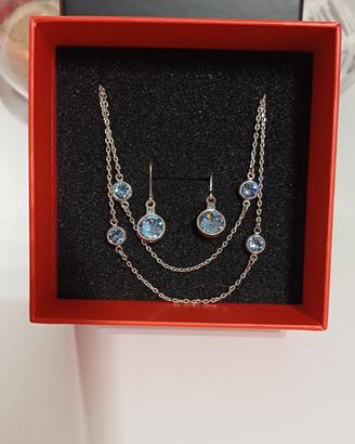 Parure collana e orecchini