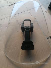 Seggiolino e parabrezza bici