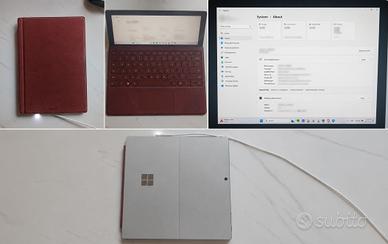 Microsoft Surface Pro 7 con Tastiera e Penna Poppy