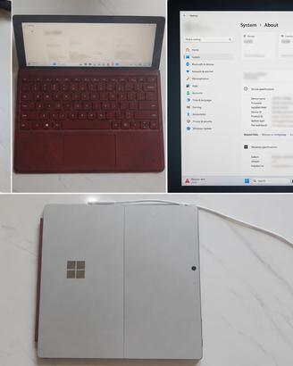 Microsoft Surface Pro 7 con Tastiera e Penna Poppy