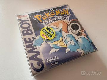 Pokémon Azul (blue) Nintendo Game Boy 1998 sealed