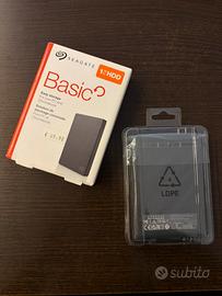 Hard Disk Esterno Seagate Basic 1TB – NUOVO