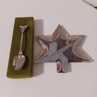 Set vintage cucchiaino e piattino canadesi 