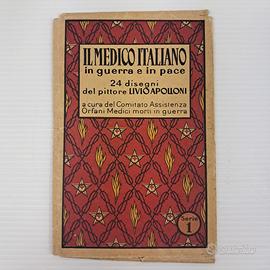 Serie di cartoline illustrate dal pittore APOLLONI