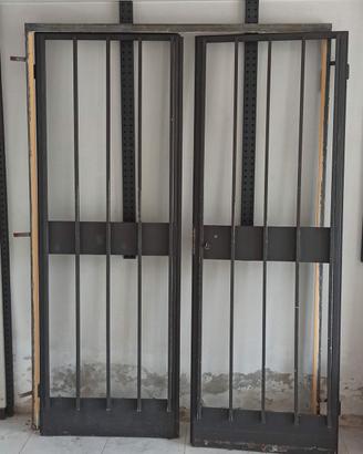 cancello con il telaio