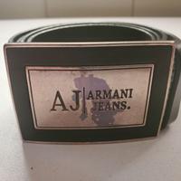 Cintura Armani in vera pelle