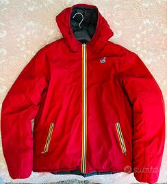 K-Way tg. L piumino invernale reversibile