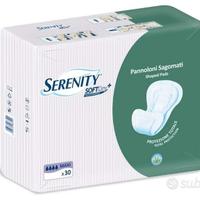 30 Pannoloni sagomati Serenity Soft Dry+