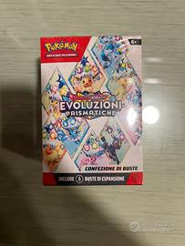 2 Bundle da 6 pokemon evoluzioni prismatiche