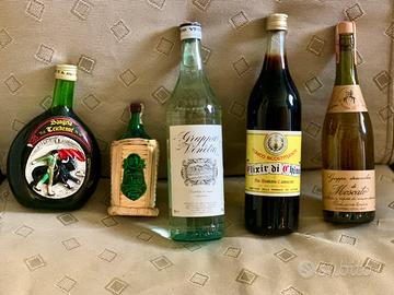 Liquori d’epoca da collezione privata