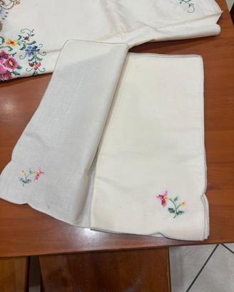tovaglia e tovaglioli antica