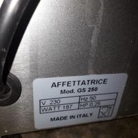 AFFETTATRICETRICE professionale GS250