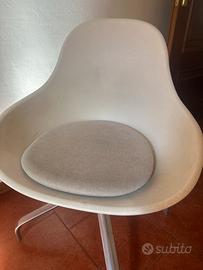 Sedia girevole vintage