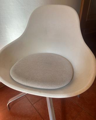Sedia girevole vintage