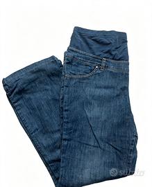 jeans maternità brums vita intera