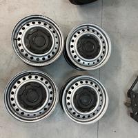 4 Cerchi in Ferro Originali Renault Kangoo da 16"
