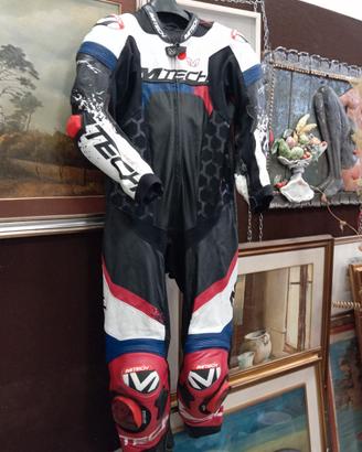 Tuta da moto in pelle M TECH 