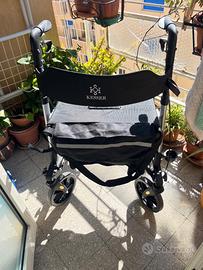 Deambulatore leggero pieghevole