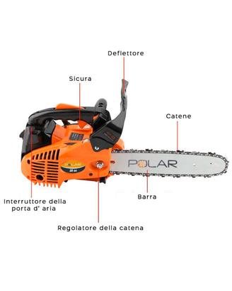 motosega da 25 cc