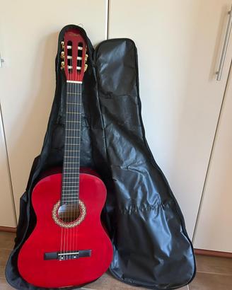 Chitarra classica Stratton,custodia,accordatore