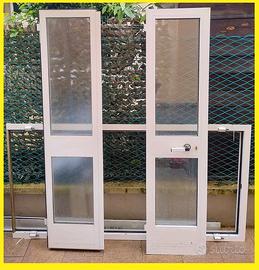 Portafinestra 2 ante in alluminio