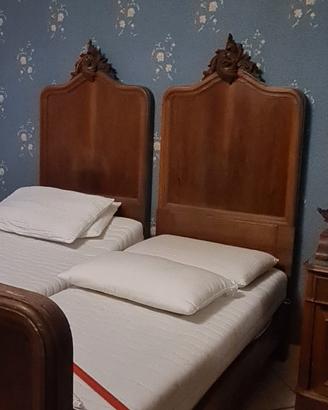 COPPIA DI STRUTTURA LETTI SINGOLI