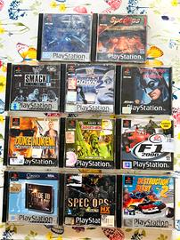 Lotto giochi PlayStation 1 PS1