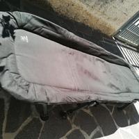 Lettino 6 gambe da campeggio + sedia da pesca