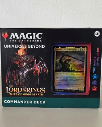 Deck commander The hosts of Mordor 