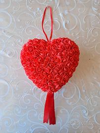 Cuore di rose rosse