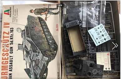 Modellismo Mezzi militari 1/35 e 1/72 elenco