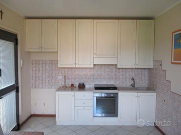 Cucina Safca Design legno e marmo, trasporto incl.