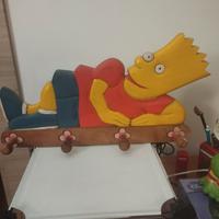 attaccapanni legno Simpson zona Roma 