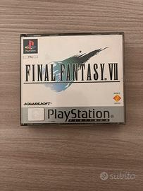 FINAL FANTASY VII 7 - PLAYSTATION 1 PS1