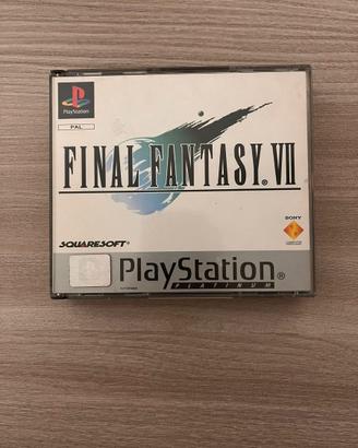 FINAL FANTASY VII 7 - PLAYSTATION 1 PS1