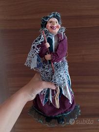 Befana alta 35 cm con cartellino