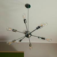 Lampadario moderno a 12 aste