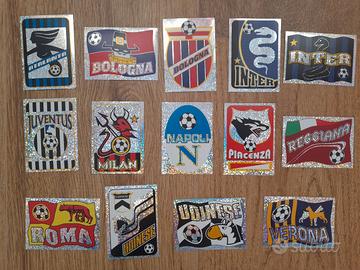 14 Figurine scudetto SuperCalcio 1996-97 Nuove 