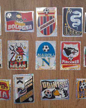 14 Figurine scudetto SuperCalcio 1996-97 Nuove 