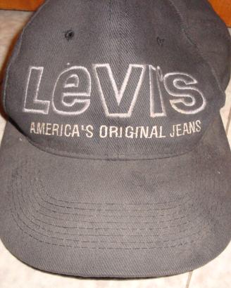 Cappello Levis originale nero regolabile