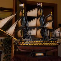 Nave HMS Victory realizzata artigianalmente a mano