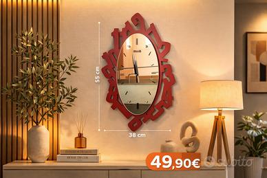 Orologio da parete design Alterego 55x38 cm – spec