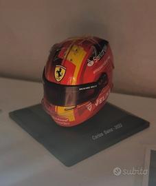 Casco miniatura Carlos Sainz 2022 Spagna
