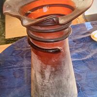 Vaso in vetro di Murano bordo, '900