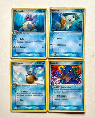 Squirtle/Wartortle ex Guardiani dei Cristalli