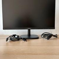 Monitor PHILIPS 24" Pollici Full HD + Cavo HDMI