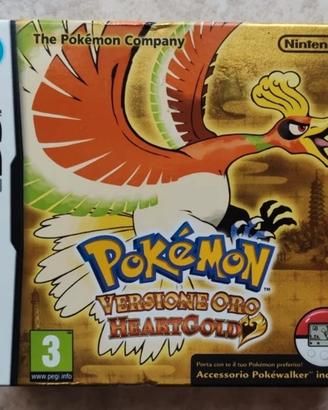 Pokémon Versione Oro HeartGold con Pokéwalker