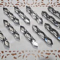 10 Poggiaposate in cristallo Art Déco