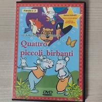 Quattro piccoli birbanti dvd originale disney 